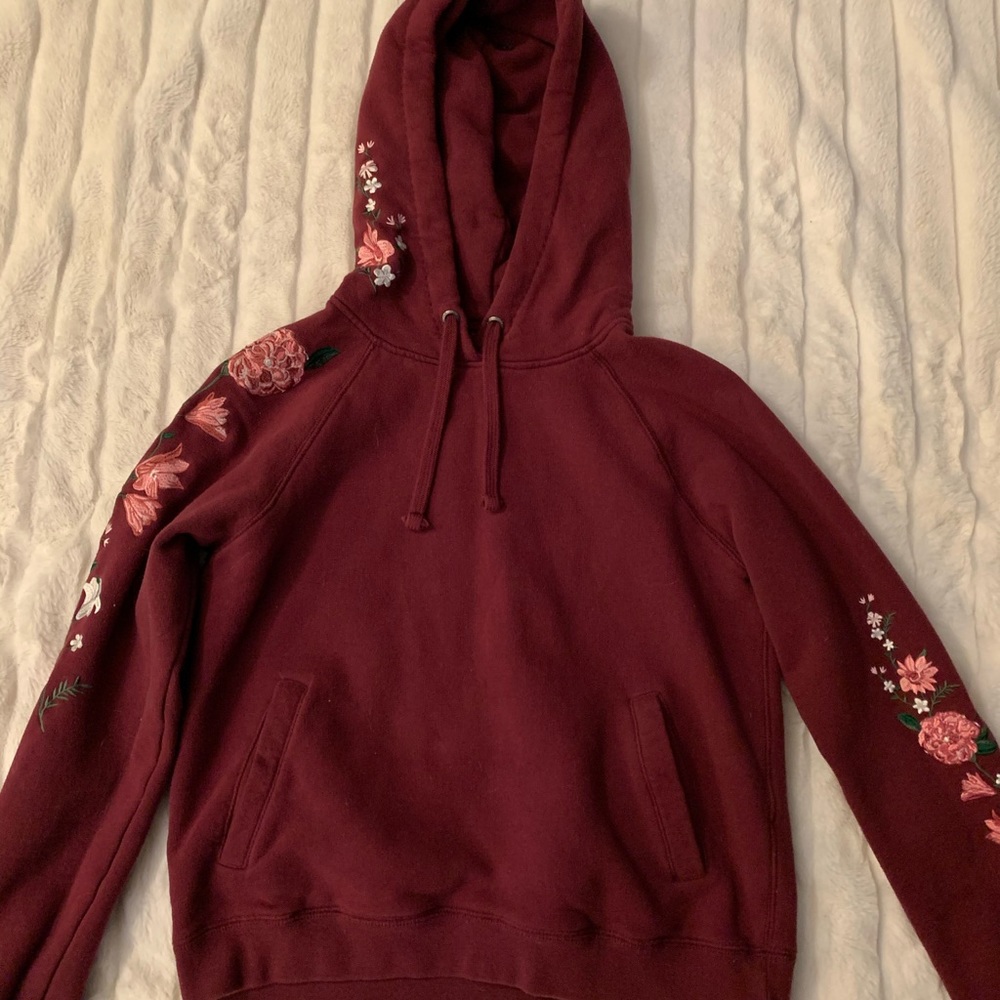 Size 6 Jack Wills Sweatshirt with floral pattern